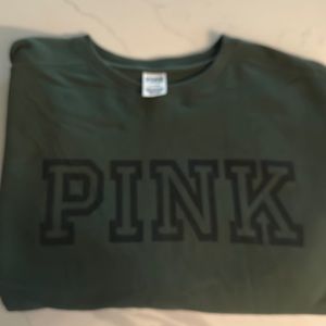 Pink Victoria Secret long sleeve pull over